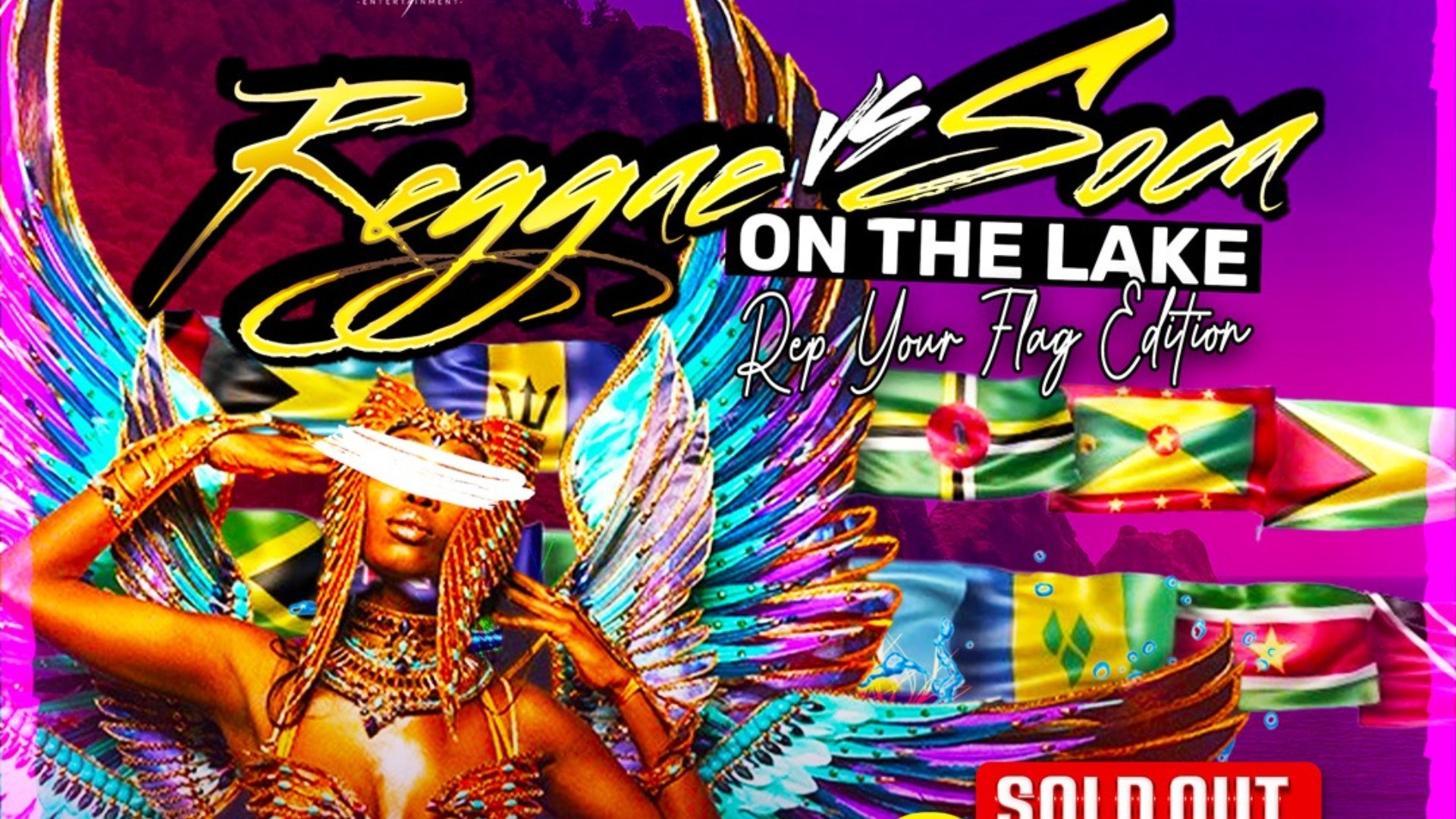 Reggae VS Soca On The Lake | Boat Cruise | Flag Invasion | Caribana Sunday | Aug 6