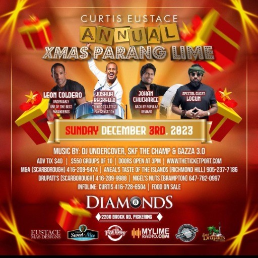 Curtis Eustace - Annual Xmas Parang Lime
